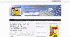 Desktop Screenshot of olcsoinfrafutes.hu